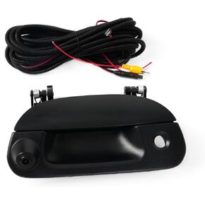 Tailgate Door Handle with Backup Camera, Compatible with 1997-2003 Ford F-150, 1999-2007 Ford F-250 F-350 F-450 F-550, 2001-2005 Ford Explorer, 2001-2003 Ford Lobo,Rear View Reverse Camera
