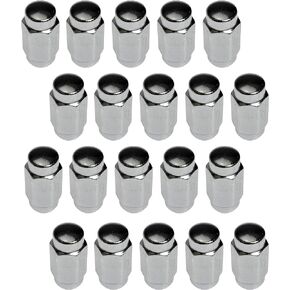 Dorman 712-544 Wheel Nut Chrome Duplex Acorn 9/16-18 Compatible with Select Models, 24 Pack