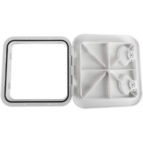 Marine Boat Deck Access Hatch & Lid 14-3/4" Length X 14-1/2" Width