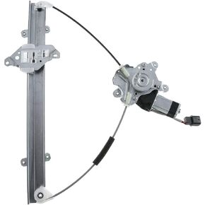YHTAUTO Front Power Window Regulator Driver Side with 2-Pin Motor Assembly for Mitsubishi Outlander 2003-2006 Sport Utility