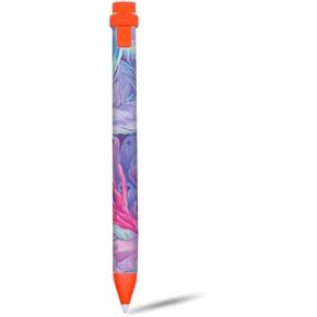 غلاف MightySkins لجهاز Logitech Crayon Digital Pencil iPad (الجيل السادس) - Vintage Paisley | غطاء ملتف واقٍ ومتين وفريد ​​من نوعه من الفينيل | سهل التطبيق | صنع في الولايات المتحدة الأمريكية in Kuwait