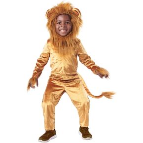 Seasons Cuddly Lion Halloween Costume Animal Costume Onesie for Kids