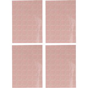 4Pcs Dollhouse Floor Sticker,1/12 Scale Good Gloss Miniature Dollhouse Floorboards Wallpaper,Miniature Dollhouse Accessories as Kids(06)