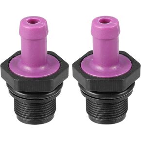 PCV Valve Grommet Exhaust Positive Crankcase Ventilation Fittings No.118105H71A for Nissan Versa Kicks 2 Pcs
