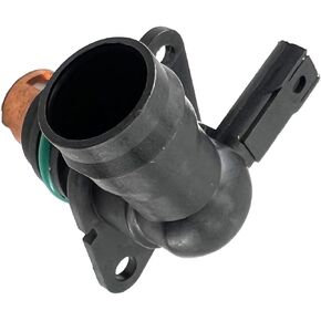 Crankcase Vent Hose Heating Element Angle Connector with Heating Element Compatible with 2006-2013 128i 323i 328i 330i 525i 528i 530i X3 X5 Z4 N52 3.0L