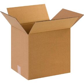 PARTNERS BRAND 12 x 10 x 12 Corrugated Cardboard Boxes, Small 12"L x 10"W x 12"H, Pack of 25 | Shipping, Packaging, Moving, Storage Box for Home or Business, Strong Wholesale Bulk Boxes