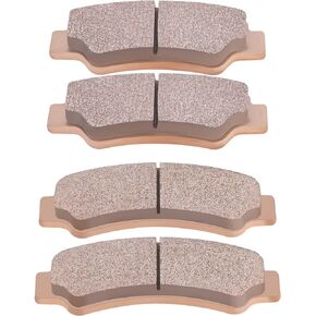 AHL Motorcycle brake pads Compatible with CF Moto 1000 Z-FORCE 2018-2021 (Sintered copper-based)