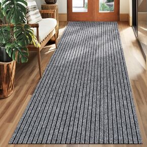 2ft x 6ft Runner Rug Non-Slip Outdoor Indoor Carpet Runner Custom Size Floor Runners Area Rugs Mat with Rubber Backing for Hallway Entryway Balcony Patio Kitchen Garage Stair Laundry