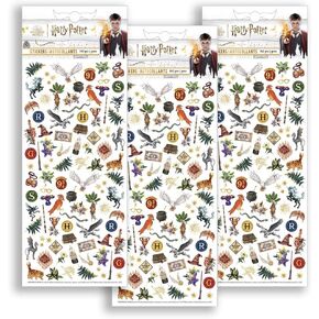 Paper House Productions Harry Potter Floral Hogwarts Micro Stickers Multipack (Pack of 3)