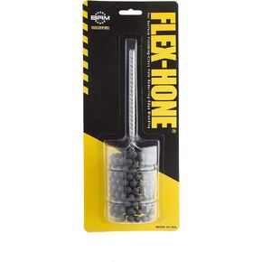 Flex-Hone - BC13418 Brush Research Cylinder Hone, BC Series, Silicon Carbide Abrasive, 1-3/4" (45 mm) Diameter, 180 Grit Size