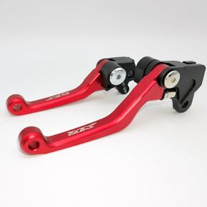 CNC Brake Clutch Lever for Honda XR230R 05-09 | XR250R 96-04 | XR400R 96-04 RED (RED_Matte)