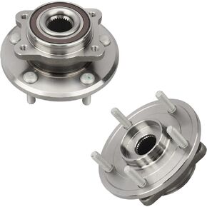 DRIVESTAR 513286 Front Wheel Hub & Bearing Assembly Left/Right 5 Lugs w/ABS for Dodge Journey 2009-2015, 2014 RAM Promaster 1500/2500/3500(Pair)