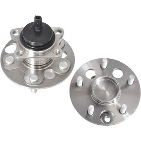 DRIVESTAR 512418 Rear Wheel Hub & Bearing Assembly for Scion XB 2008 09 10 11 12 13 14 15, 5 Bolts W/ABS(Pair)