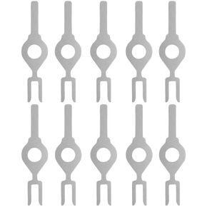 （10Pcs）HBL1209 Wall Switch Key for Commercial switches/Wall Switch Fork Key/Key for Tamper Switch/Regarmans Wall Switch Key 39121539