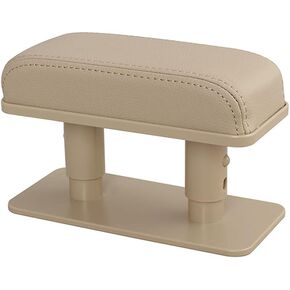 JEYODA Car Armrest Pad, Left Elbow Support, General Leather Booster Pad, Central Armrest Box, Adjustable Armrest (Black) in Kuwait