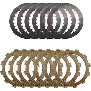 Road Passion 22201-KS6-700 22321-KA3-710 Clutch Steel & Friction Plates 13 pcs Replacement for Honda CR125 CR125 HPP 1987-1999/ CR125R 1986-1999
