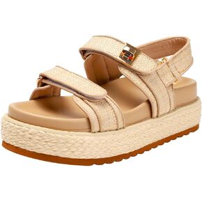 Raffia Sandals Platform for Women 2024 Sandalias Con Plataforma para Mujer Bigmona Rattan Chunky Woven Sandal