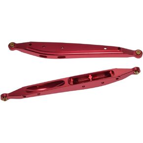Upgrade for Axial 1/10 RBX10 Ryft 4WD Scale Rock Bouncer Aluminum Alloy Rear Trailing Arm for Crawler Car Parts Modification Kits 2Pcs(Silver)