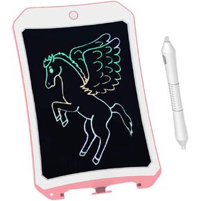 8.5 inch Drawing Pad Doodle Board Toys for Kids, JRD&BS WINL Color Writing Tablet with Stylus for Drawing Writer Birthday Easter Gifts for 6-8 Years Old Children& Adults (Pink White-cs)