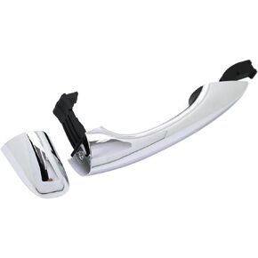Exterior Chrome Outside Door Handle LH Rear Left Driver Side Compatible with Kia Sorento 2016-2020 EX, L, LX, S, SX 2.4L L4 3.3L V6 Replace 82651C5010