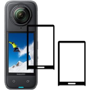 Screen Protector for Insta360 X4 360 [2 Pack] Tempered Glass for Insta 360 X4 0.3mm 9H Hardness Anti-Scrach Anti-Bubble