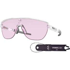 Oakley OO9248 Sheild Sunglasses for Men + BUNDLE With Designer iWear Complimentary Eyewear Kit
