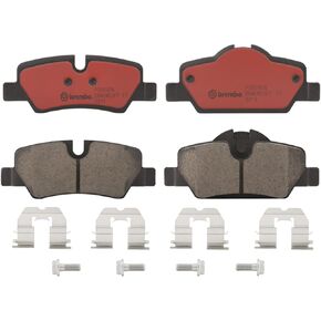 Brembo P06090N Premium Ceramic Rear Disc Brake Pad Set MINI OE# 34216871299