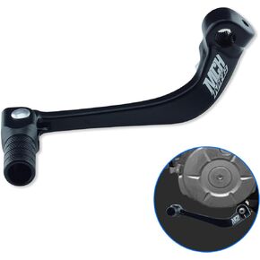 Folding Dirt Bike Shifter Lever - Alloy Aluminium Gear Lever Fit for CRF110 CRF110F 2013-2023 TTR110 08-09 TTR125 11-21 Black