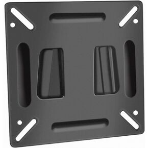 Monitor Wall Mount RV TV Mount for 14"-27" LED LCD Flat Screens, Small TV Mount for Computer Monitors, Camper TV Mount Low Profile Fixed with 100x100mm VESA Mount, Hold up 33lbs
