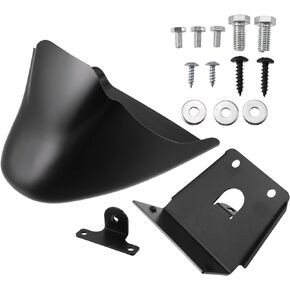 X AUTOHAUX 1 Set Lower Front Spoiler Chin Fairing for Harley Davidson Sportster Iron 883 2004-2022 Matte Black