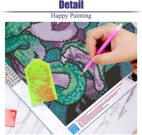 BOHADIY Snake Diamond Painting Kits for Adults, Girl Snake 5D DIY Diamond Art Kits Full Drill Diamond Dots for Gift Wall Decor and Relaxation Gem Arts 12x16 inch in Saudi Arabia