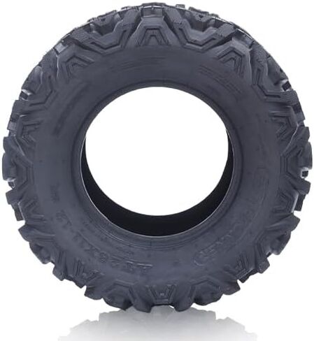 مجموعة من 2 إطارات ACONEE ATV/UTV 26x9-12-6PR TL KNIGHT Trail، إطارات للطرق الوعرة لجميع التضاريس، بدون أنبوب، حروف سوداء in Kuwait