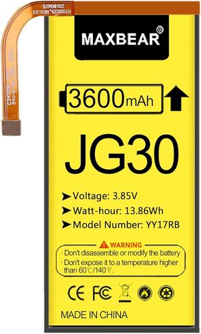 بطارية MAXBEAR Moto G7، (محدثة) بطارية بديلة ليثيوم بوليمر 3600 مللي أمبير 3.85 فولت لجهاز Motorola Moto G7 JG30 XT1962-1، XT1962-4، XT1962-5 مع مجموعة أدوات إصلاح in Kuwait