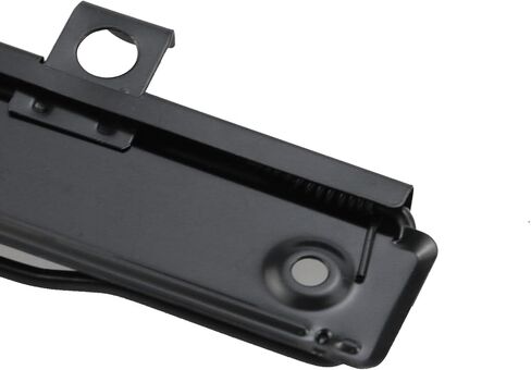 12 قطعة من المشابك للحافظة القابلة للتركيب على ألواح الحافظة المعدنية للمكاتب والمطاعم والمقاهي 3.94 بوصة × 1.14 بوصة × 0.35 بوصة أسود in Kuwait