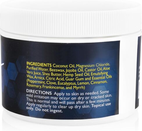 MagneSport Topical Magnesium Balm for Athletic Recovery - 8oz Jar in Saudi Arabia