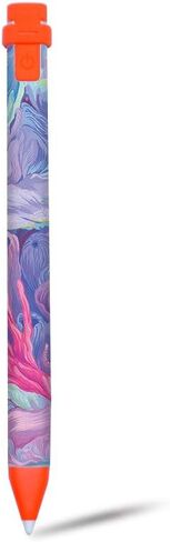 غلاف MightySkins لجهاز Logitech Crayon Digital Pencil iPad (الجيل السادس) - Vintage Paisley | غطاء ملتف واقٍ ومتين وفريد ​​من نوعه من الفينيل | سهل التطبيق | صنع في الولايات المتحدة الأمريكية in Kuwait