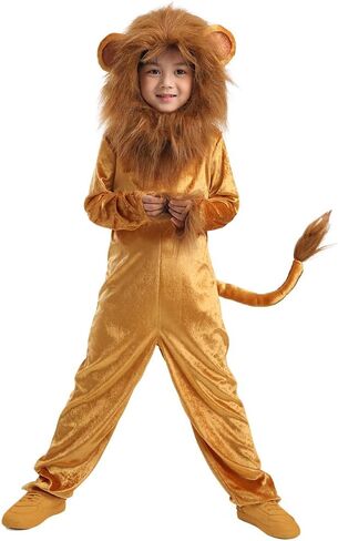 Seasons Cuddly Lion Halloween Costume Animal Costume Onesie for Kids in Saudi Arabia