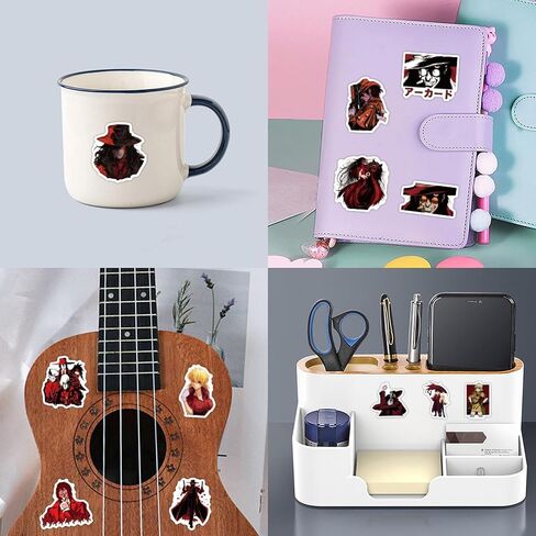 60pcs Cult of The Lamb Stickers, Cute Trendy Cartoon Game Waterproof Vinyl Decals for Kids Teens Boys Laptop Water Bottles Computer Keyboard Scrapbook Motorcycle Skateboard Guitar in Saudi Arabia