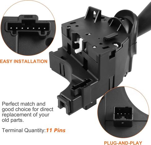 CBS2293 Windshield Wiper Switch Turn Signal Switch Control Replaces Fits for Ford F150 2015-2020, F250 F350 F450 Super Duty 2017-2020, Wind Shield Wiper Multifunction Switch, OE# FL3Z13K359AA in Kuwait