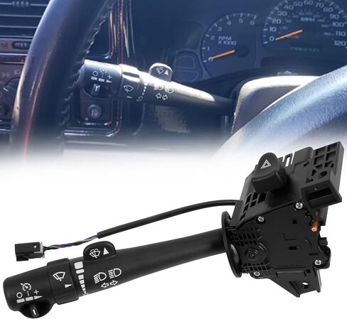 CBS2293 Windshield Wiper Switch Turn Signal Switch Control Replaces Fits for Ford F150 2015-2020, F250 F350 F450 Super Duty 2017-2020, Wind Shield Wiper Multifunction Switch, OE# FL3Z13K359AA in Kuwait