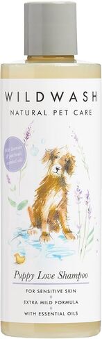 PET Puppy Love Shampoo with Lavender and Patchouli - Made in UK Natural Pet Care by Andrew Cooper- 8.5 Fl. Oz. in Saudi Arabia