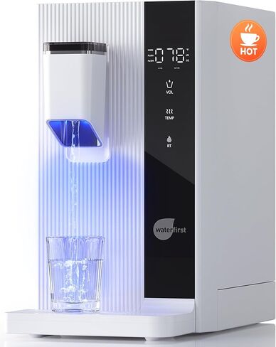 WaterFirst® Dr.Water Countertop Reverse Osmosis System, 3S Instant Heat Portable RO Water Filter, NSF/ANSI 58 Certified, 5 Stages Filtration, No Installation, 4:1 Pure to Drain in Saudi Arabia