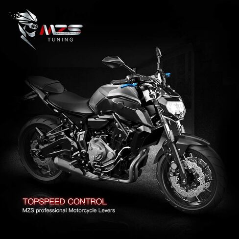 MZS Motorcycle Brake Clutch Levers Wheel Roller Adjustment Short CNC Blue ME-1428 Compatible with GSXR 600 750 1000 GSR600 GSR750 GSXS750 SFV650 SFV650 SV650 TL1000S DL650 GSX250R in Saudi Arabia