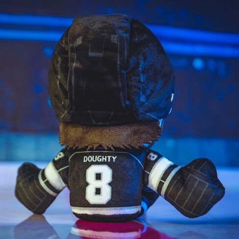 بليشر كريتشرز لوس أنجلوس كينجز درو دوتي 8 بوصة NHL Kuricha يجلس من القطيفة - ناعم تشيبي مستوحى من NHL Superstar in Saudi Arabia