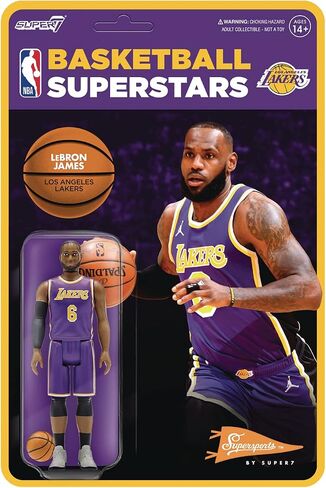 NBA Supersports Figure Wave 3 - Lebron James (Lakers) [Purple Statement] in Saudi Arabia