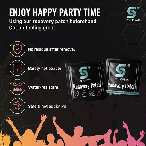 Premium Recovery Patch (48 Days Supply) - After Alcohol Relief, Smart Redee Patch, Alcohol Flush Patch, Rescue Patch, Drinking Patches, Alcohol Patch, Release Energy Drink, Party Patch in Saudi Arabia