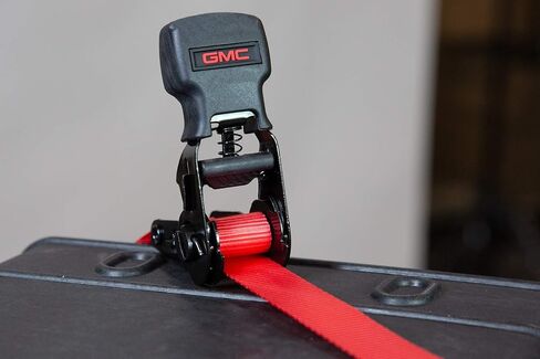 GMC G5000 Red 1" x 14' Rugged Durable Ratchet Tie Down Straps (1,500 LB Break Strength), 6 Pack in Saudi Arabia