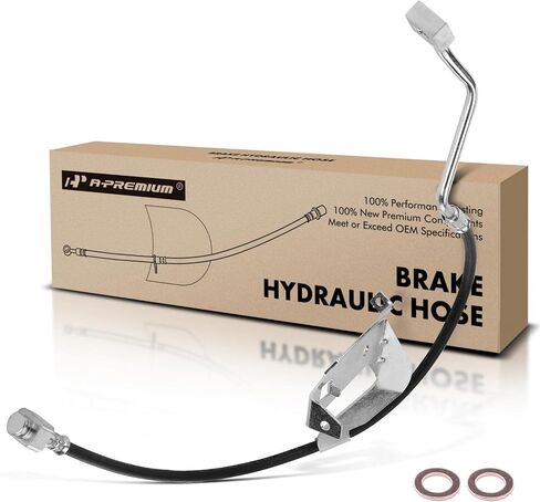 A-Premium Front Driver Brake Hydraulic Hose Compatible with Select Ford Models - For F-250/F-350/F-450/F-550 Super Duty 2013 2014 2015 2016 - Replace# GC3Z2078C in Saudi Arabia