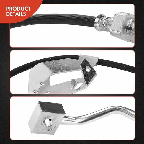 A-Premium Front Driver Brake Hydraulic Hose Compatible with Select Ford Models - For F-250/F-350/F-450/F-550 Super Duty 2013 2014 2015 2016 - Replace# GC3Z2078C in Saudi Arabia