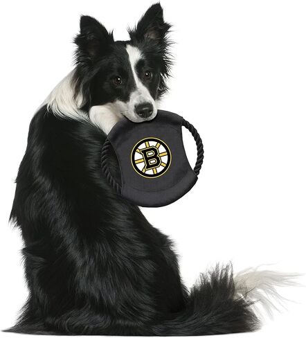 مجموعة ألعاب الحيوانات الأليفة من Littlearth للبالغين من الجنسين NHL Boston Bruins على شكل قرد وقرص طائر، لون الفريق، مقاس واحد in Saudi Arabia